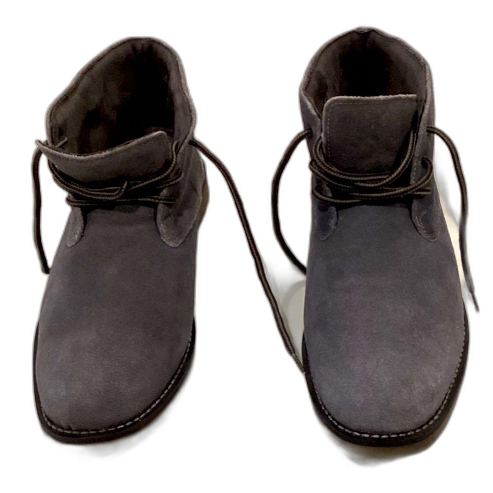 Nunn Bush Chukka Boots Shoes Men’s Size 8.5 Suede Grey Desert Dynamic Comfort